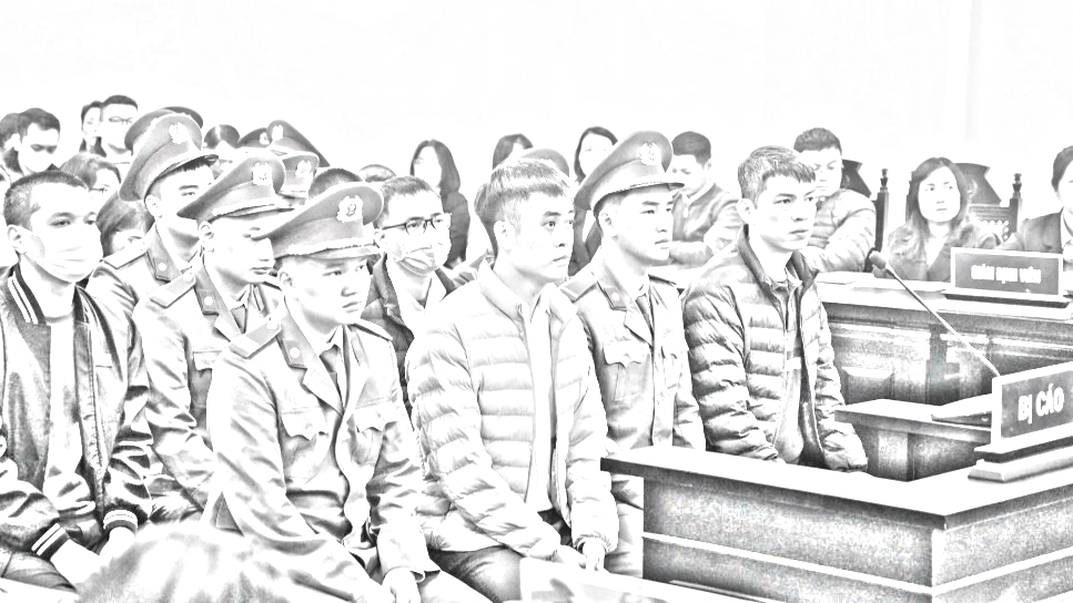 Quanh cảnh phiên tòa - Ảnh: N.A