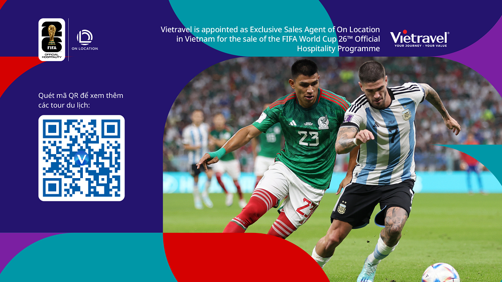 FIFA World Cup 26™ sẽ diễn ra từ ngày 11/6 đến ngày 19/7/2026 - Ảnh: On Location