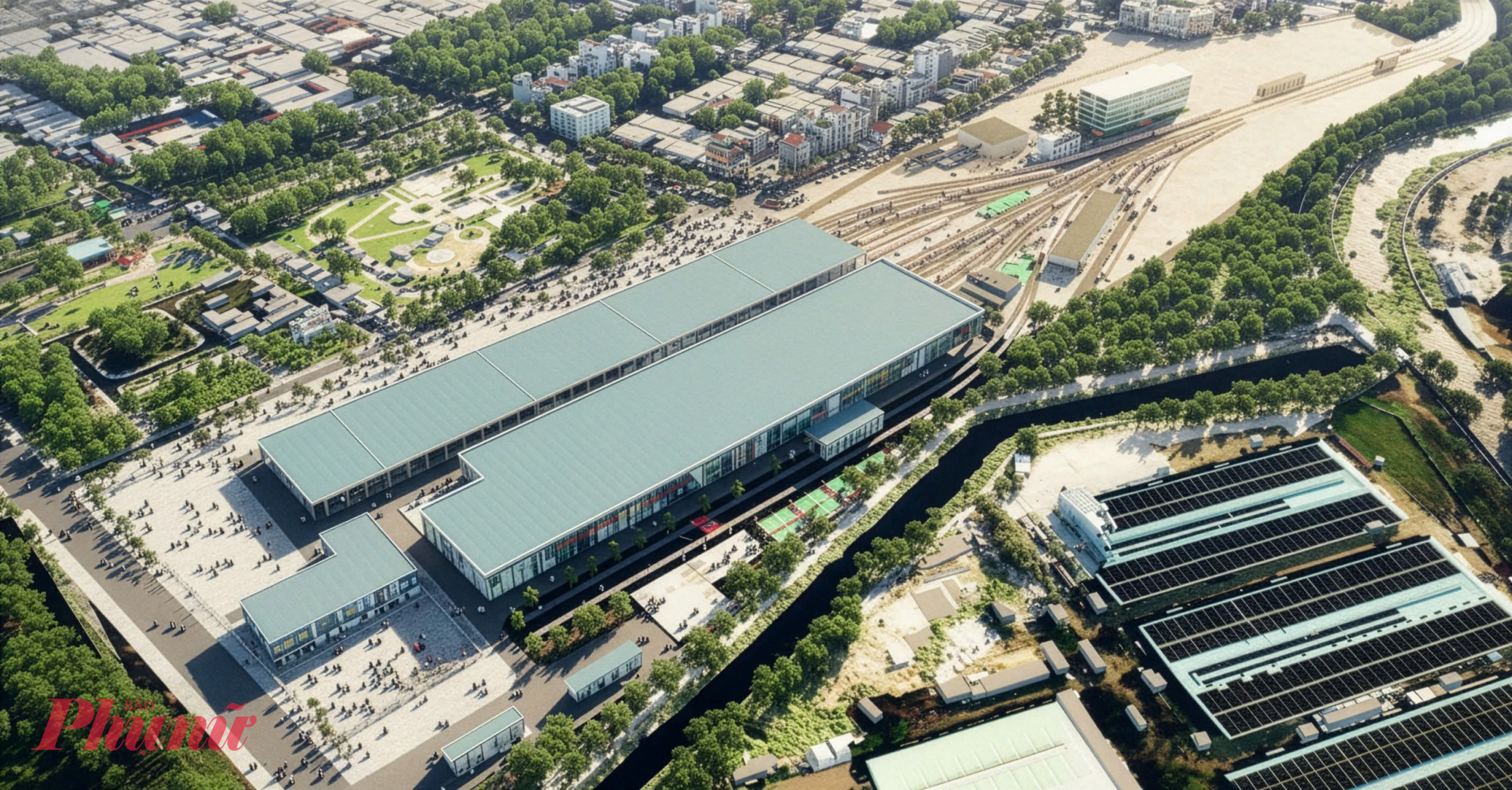 Phối cảnh Depot Tham Lương - Ảnh: MAUR