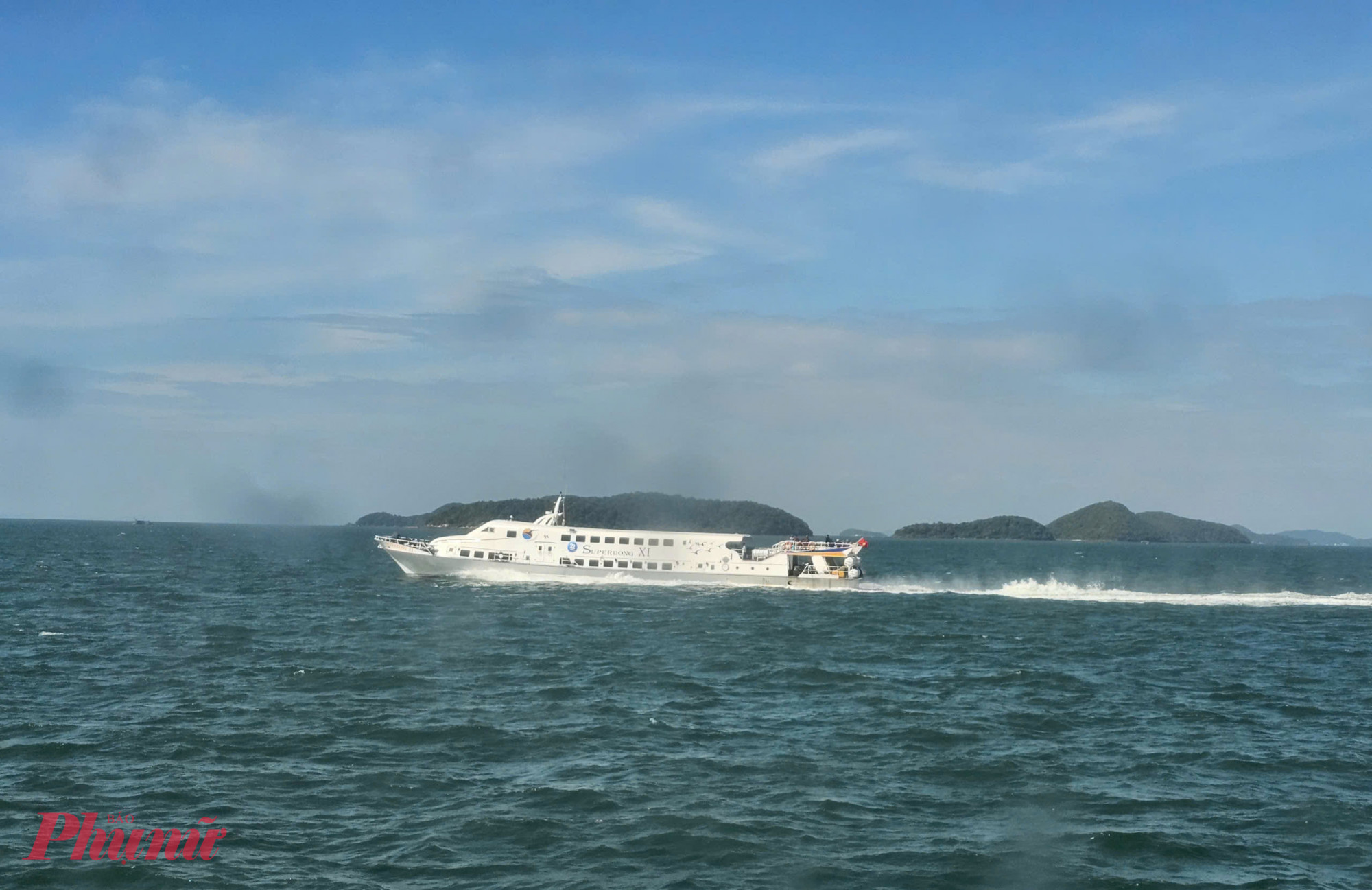 Tàu Supperdong sẽ chính thức khai thác tuyến Phú Quốc đi Thổ Châu và ngược lại vào ngày 19/1 - Ảnh Phú Hữu