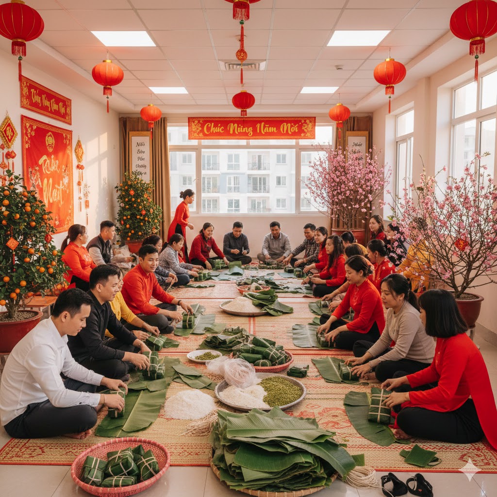 Thông qua các hoạt động cồng đồng, chúng tôi đang định nghĩa lại từ hàng xóm