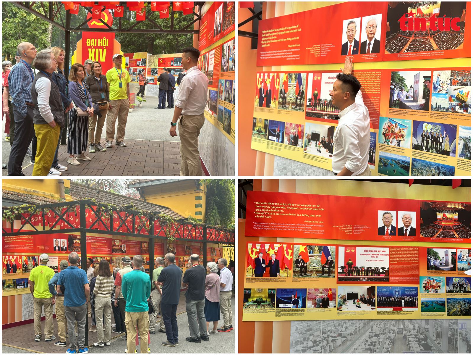 ... thu hút đông đảo người dân và du khách tham quan tại Khu Di tích Chủ tịch Hồ Chí Minh