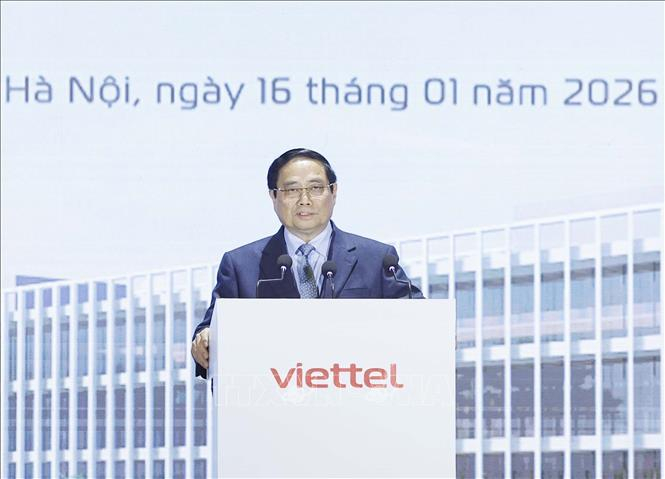 Thủ tướng Phạm Minh Chính phát biểu. Ảnh: Thống Nhất/TTXVN