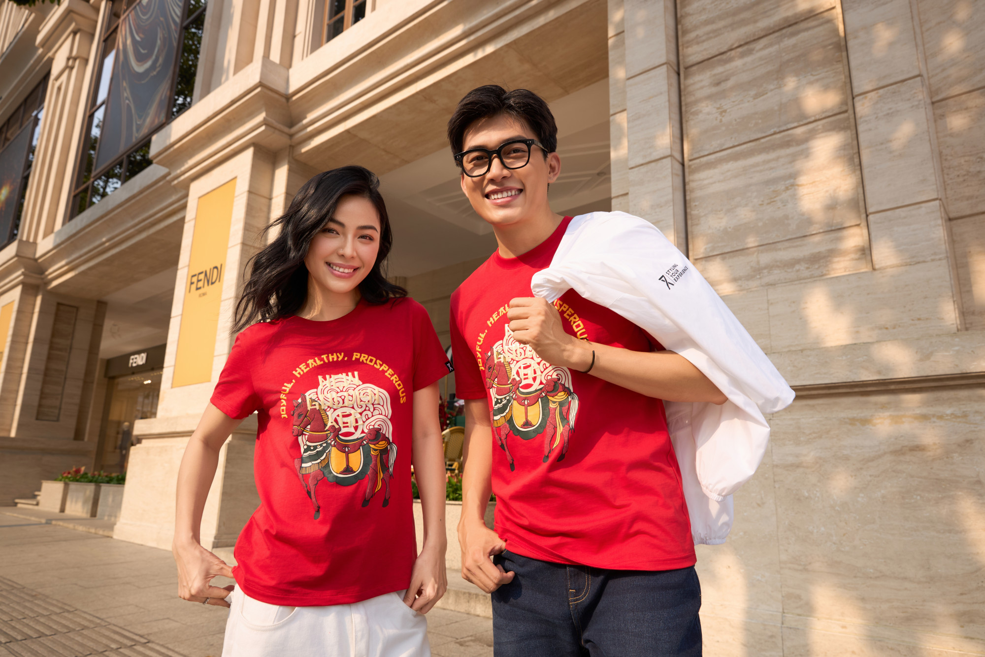 Áo “Mã Đáo Khai Xuân” - Ảnh: COUPLE TX