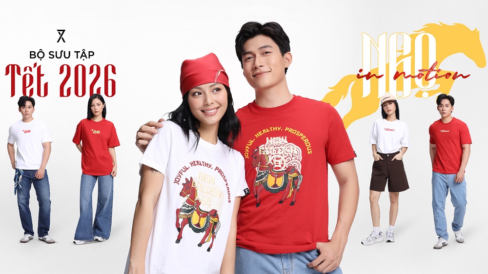 Bộ sưu tập tết 2026 “Ngọ In Motion” - Ảnh: COUPLE TX