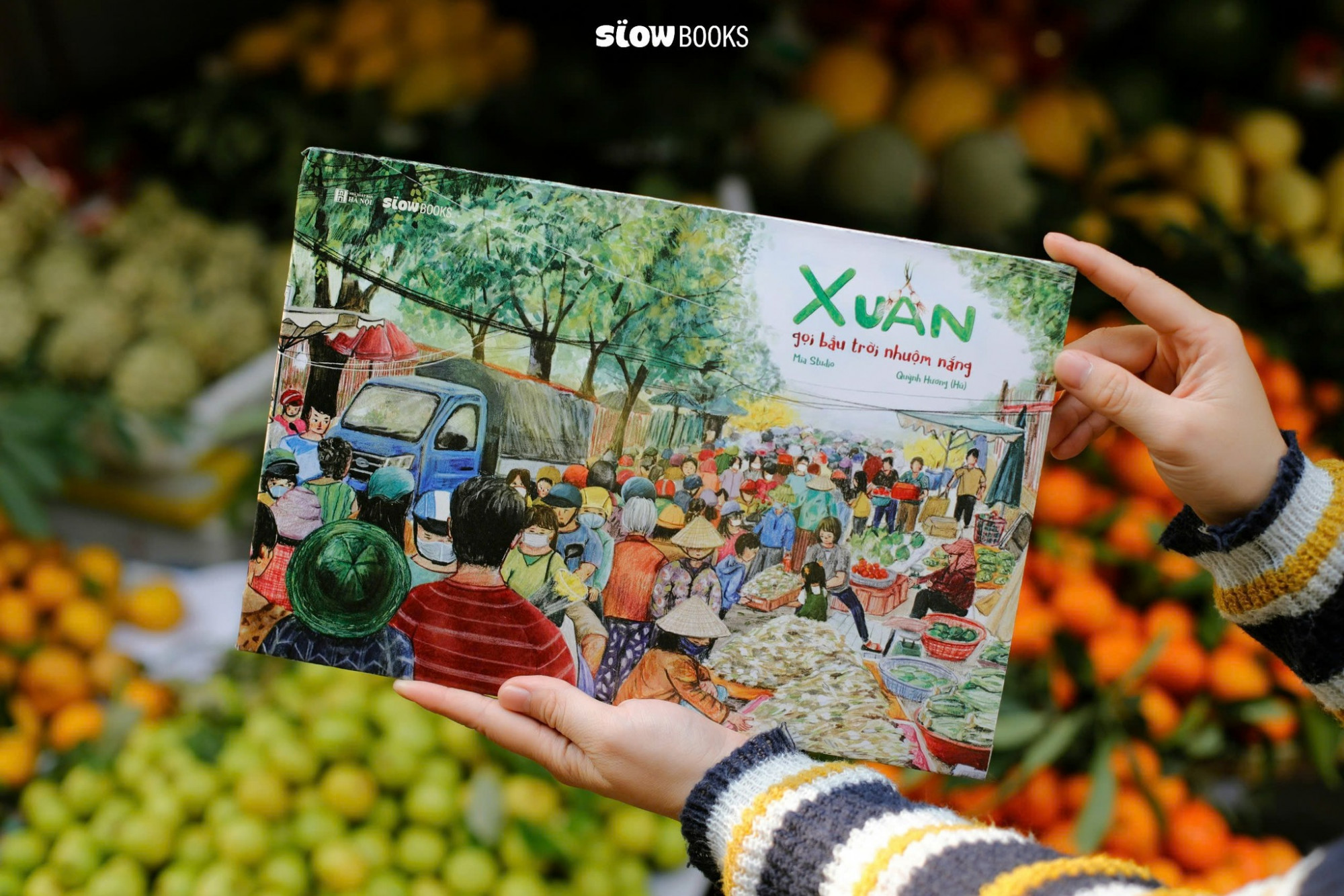 Ấn phẩm sách Tết vừa được mua bản quyền chuyển ngữ tại Hàn Quốc - Ảnh: Slowbooks