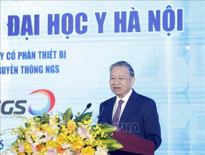 Tổng Bí thư Tô Lâm phát biểu. Ảnh: Thống Nhất/TTXVN