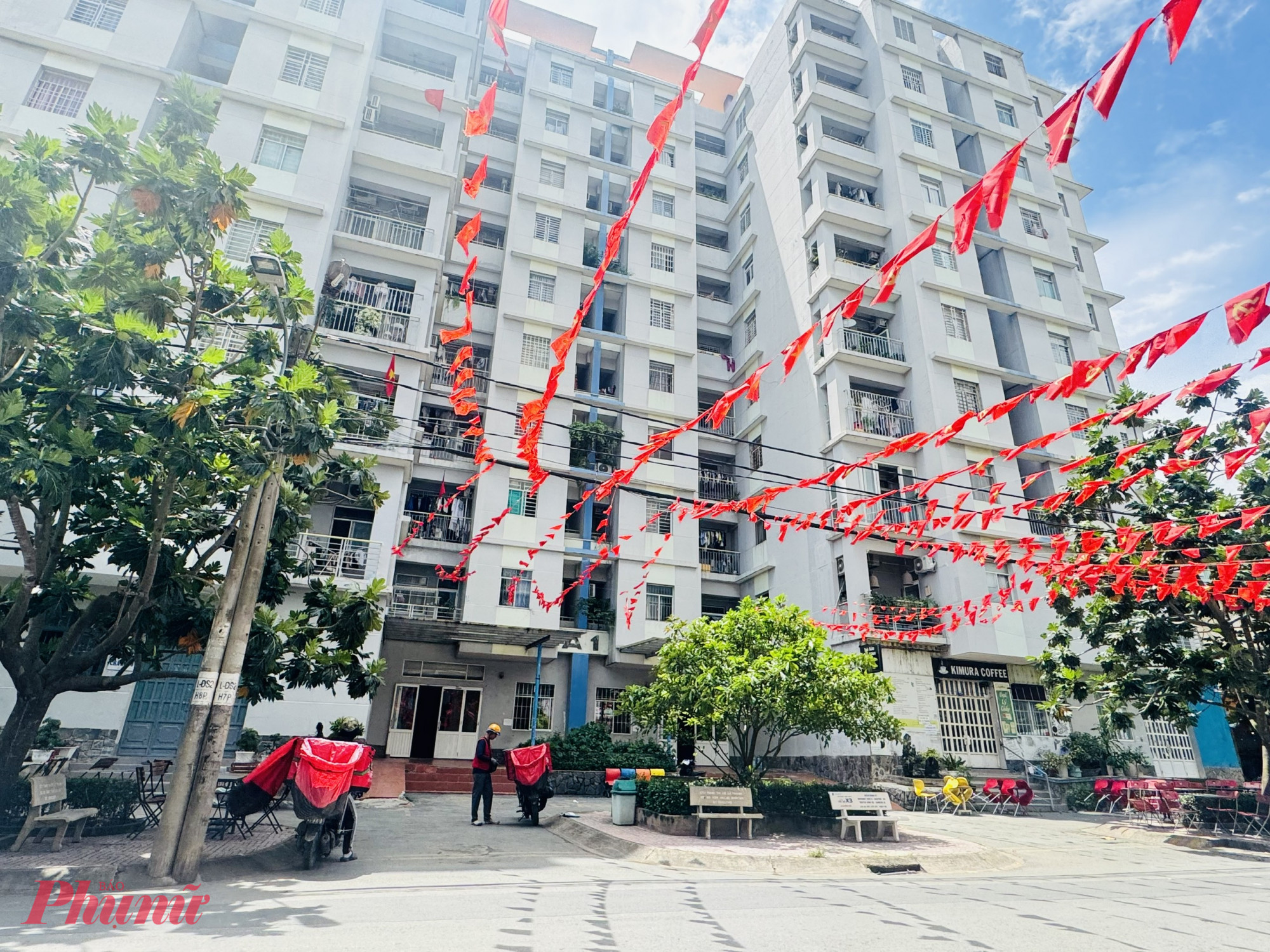 Mặc dù chung cư cũ nhưng lại cách âm rất tốt - Ảnh: Thanh Hoa