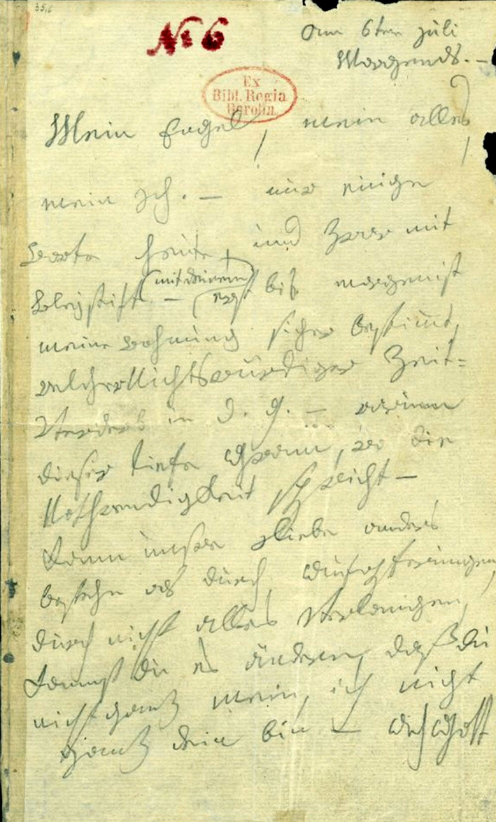  Bức thư Beethoven gửi “người tình bất tử”.