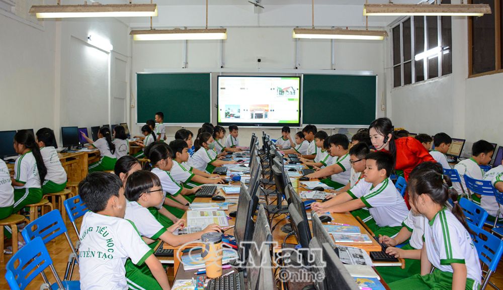 Giáo dục Cà Mau được quan tâm đầu tư, góp phần nâng cao chất lượng nguồn nhân lực, tạo nền tảng cho phát triển nhanh và bền vững. Ảnh: Quỳnh Anh