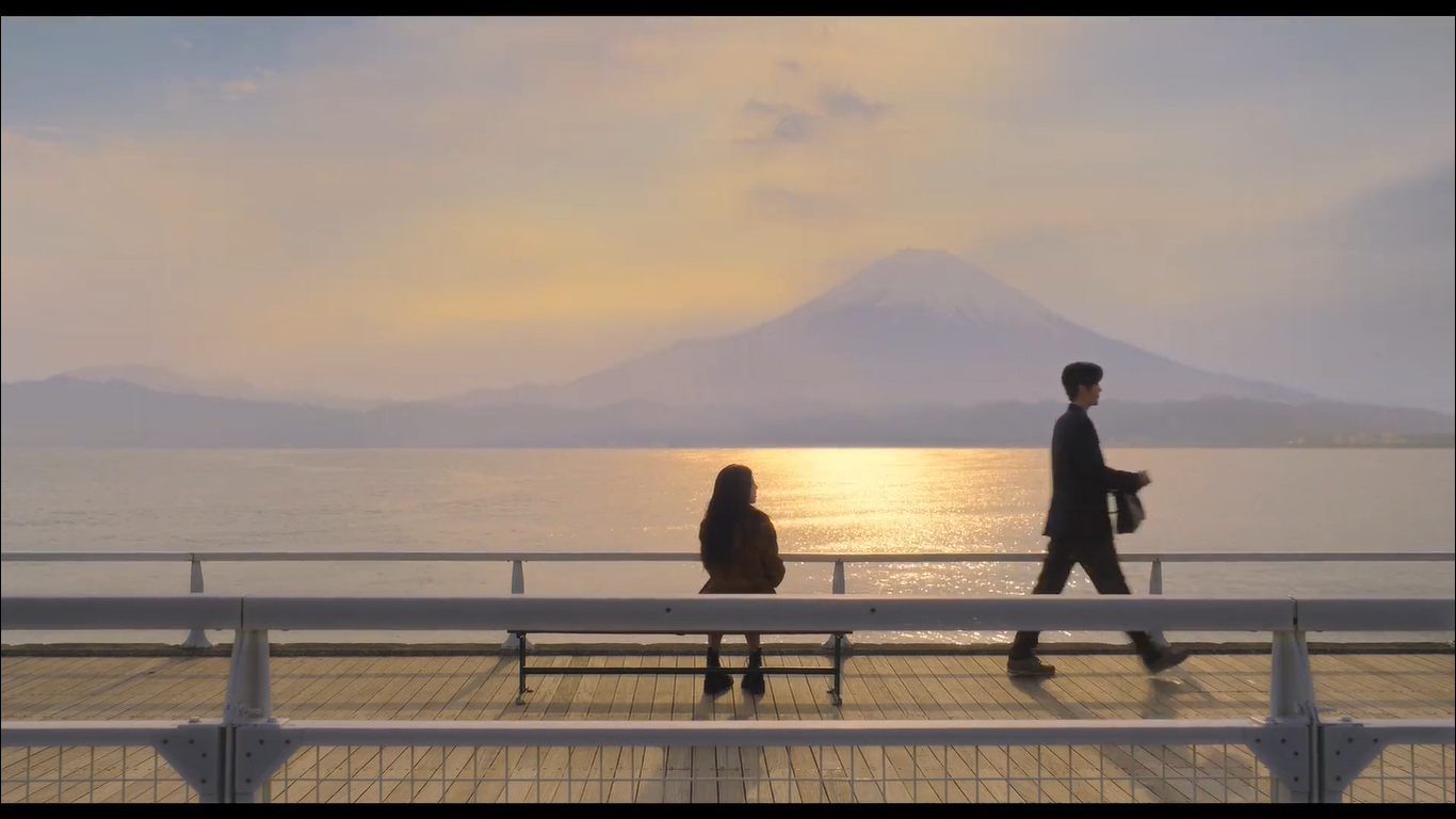 Cảnh này quay trên đảo Enoshima 