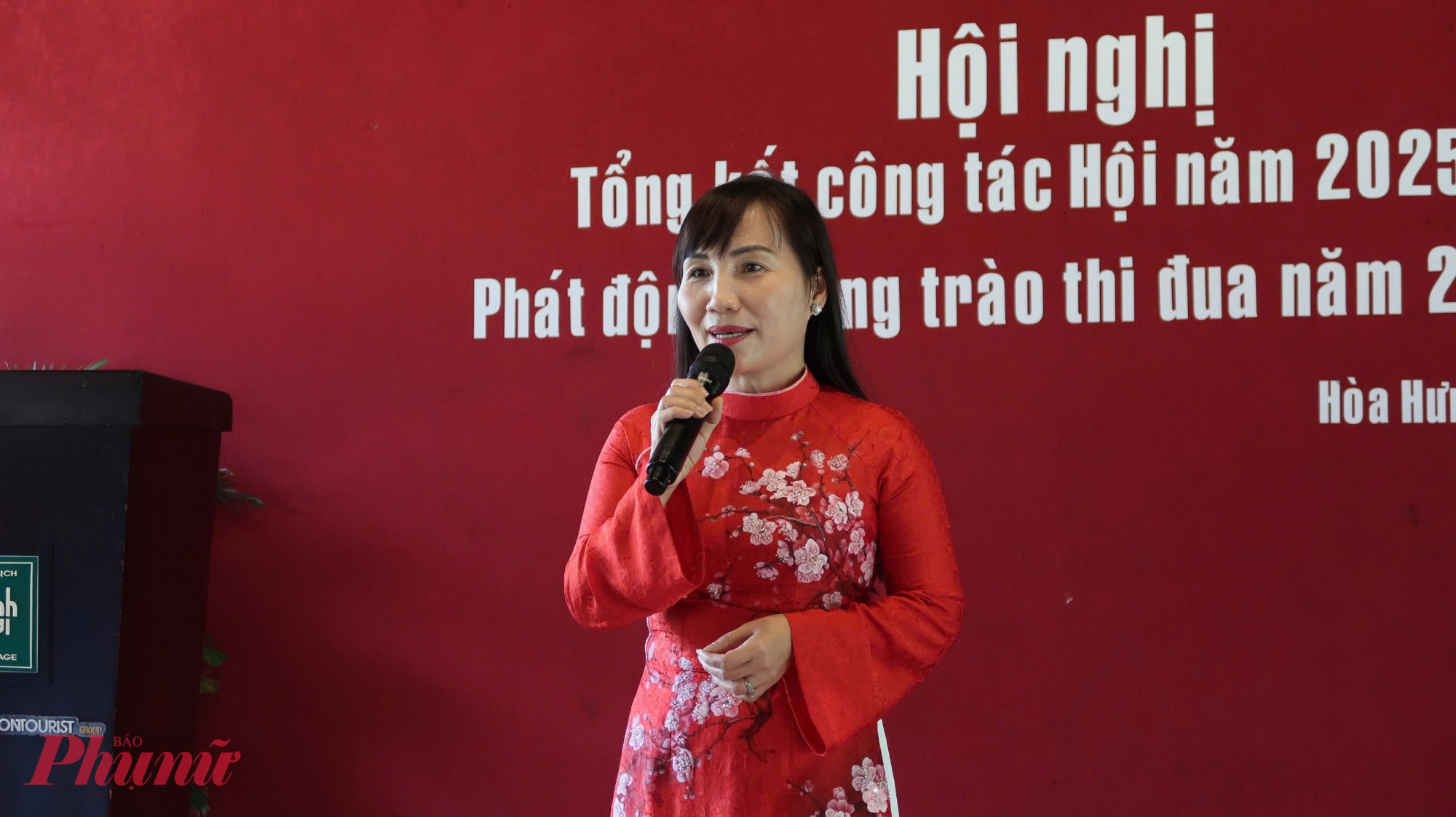 bà Trịnh Thị Thanh - Phó chủ tịch Thường trực Hội LHPN TPHCM 