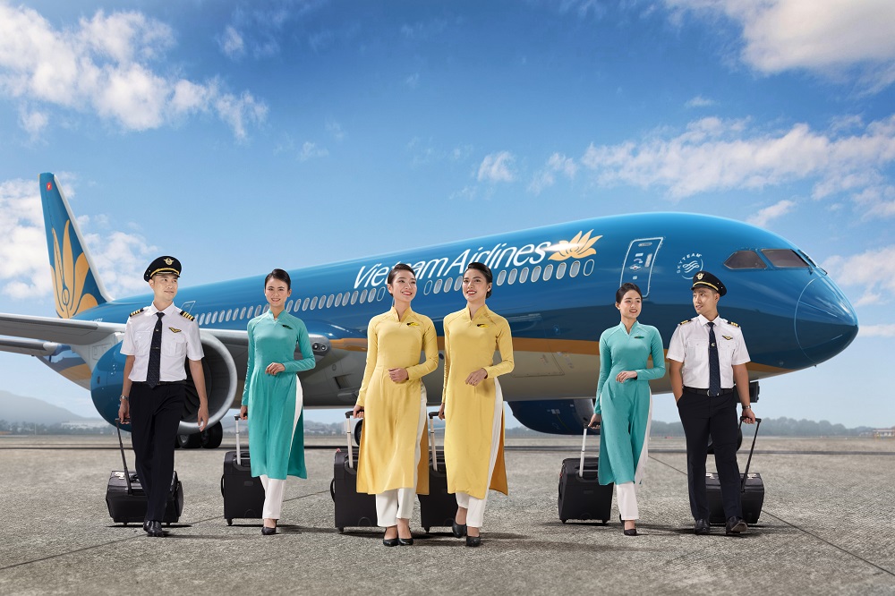 Người tiếp viên luôn được truyền cảm hứng để bay cao hơn qua mỗi chuyến bay - Ảnh: Vietnam Airlines