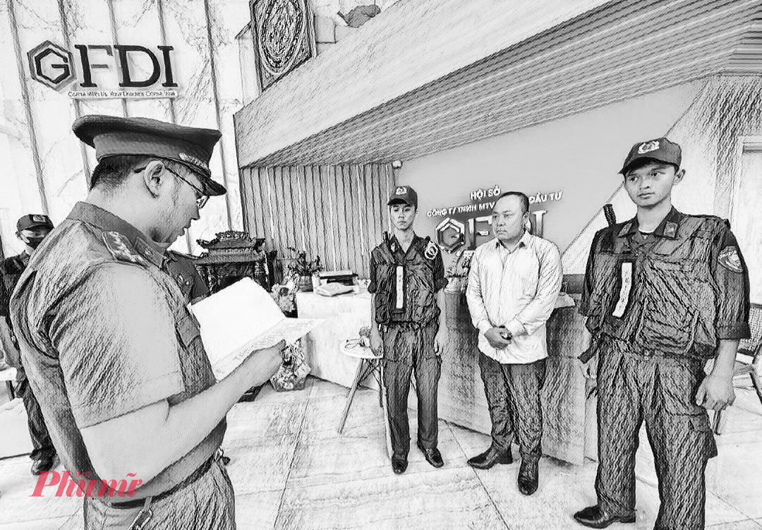 Khởi tố bị can Nguyễn Quang Hoàng.