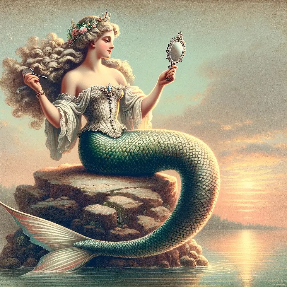 Hình ảnh nàng tiên cá vẫn quyến rũ lòng người