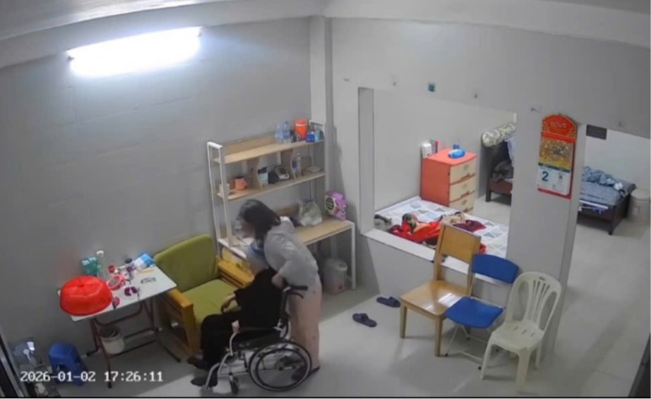 Hình ảnh được ghi lại từ camera - Ảnh: TH