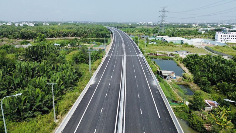 Dự án đường bộ cao tốc Bến Lức - Long Thành nằm trong kế hoạch thanh tra của Thanh tra Chính phủ trong năm 2026 - Ảnh: VGP