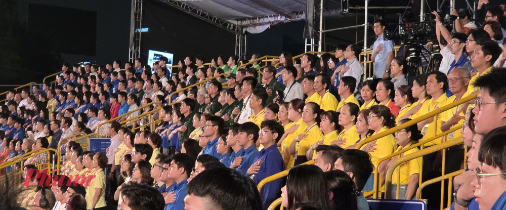 Khán giả tại điểm cầu TPHCM