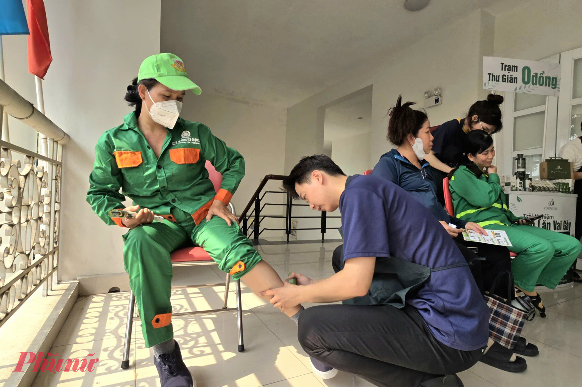 Bên cạnh đó, là không gian 