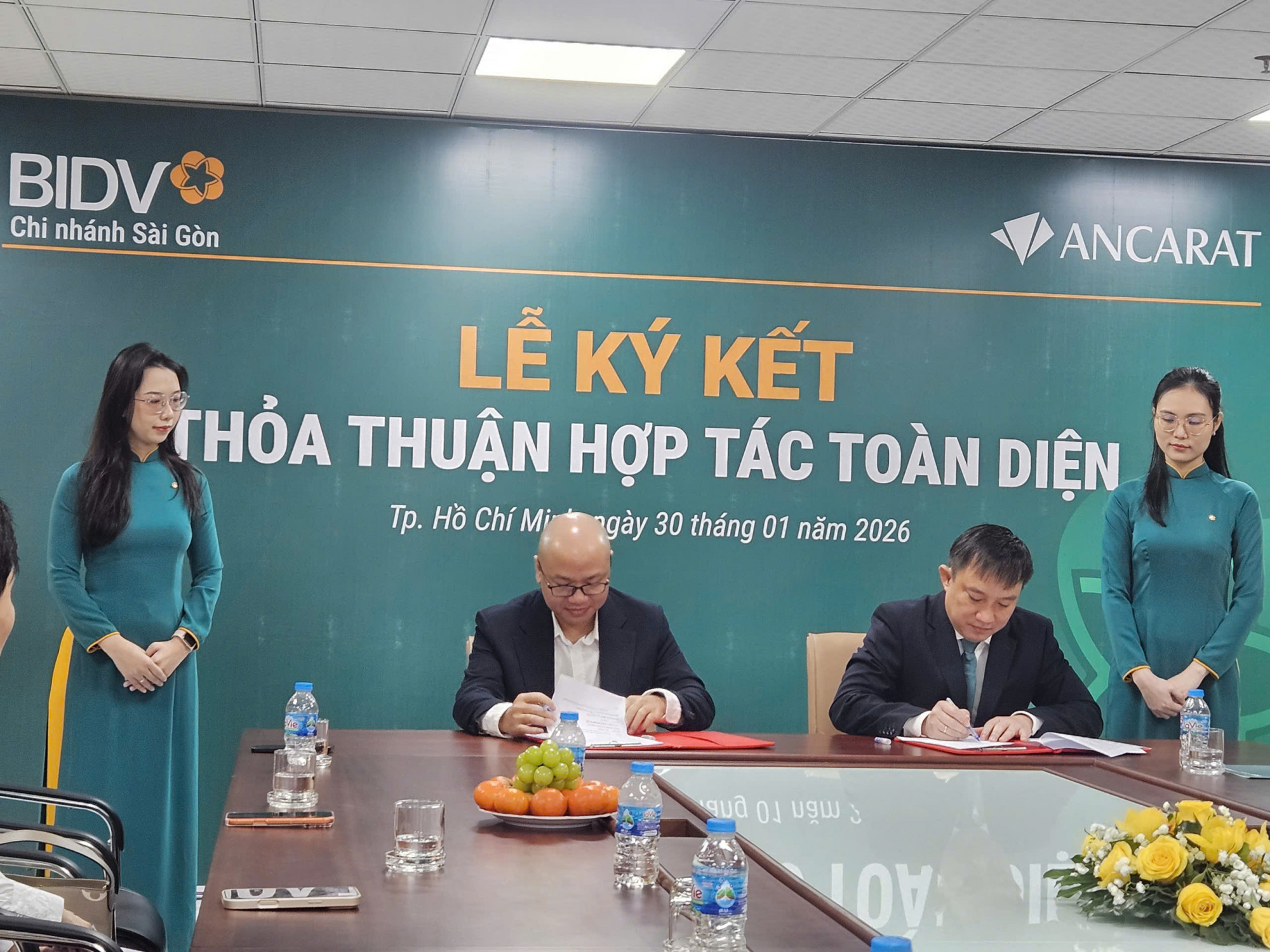 Ancarat bắt tay BIDV mở kênh phân phối bạc qua ứng dụng BIDV SmartBanking