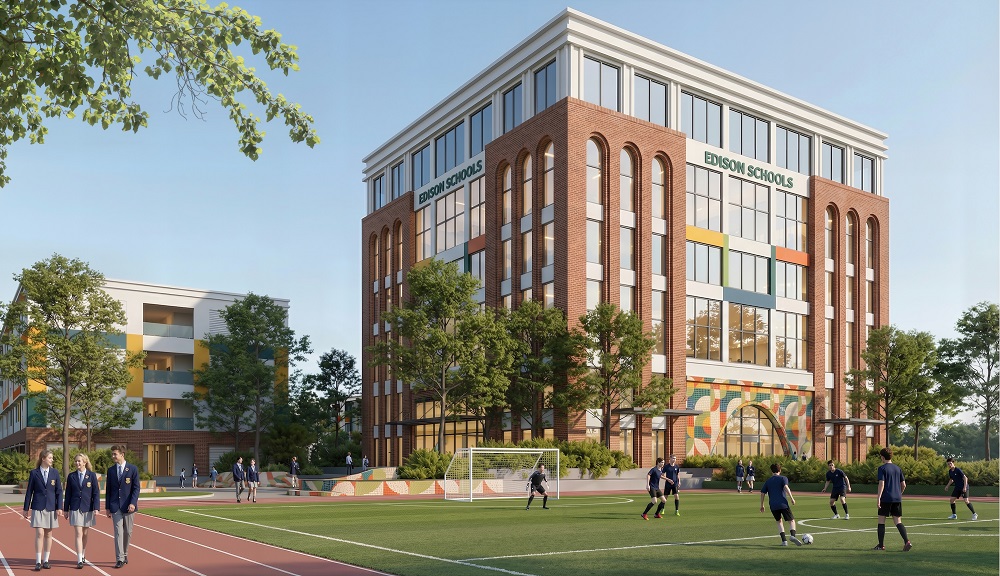 Edison Schools nằm giữa không gian xanh của “khu rừng” Eco Retreat