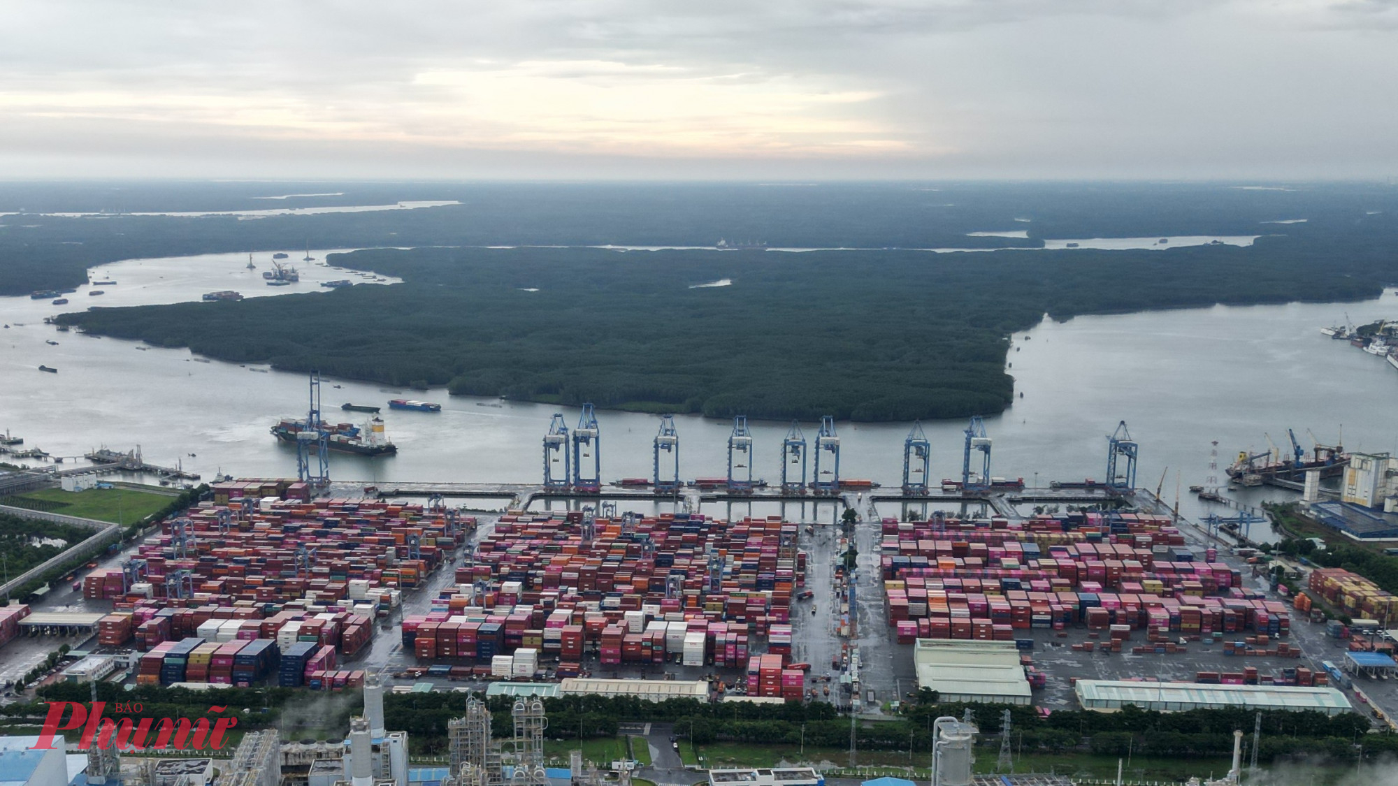Cảng Cái Mép hiện tại - Ảnh: TQ