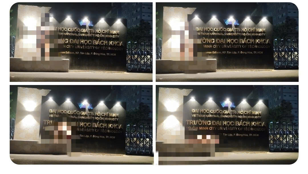 Ảnh mà K. đăng tải lên mạng xã hội. Ảnh chụp màn hình.