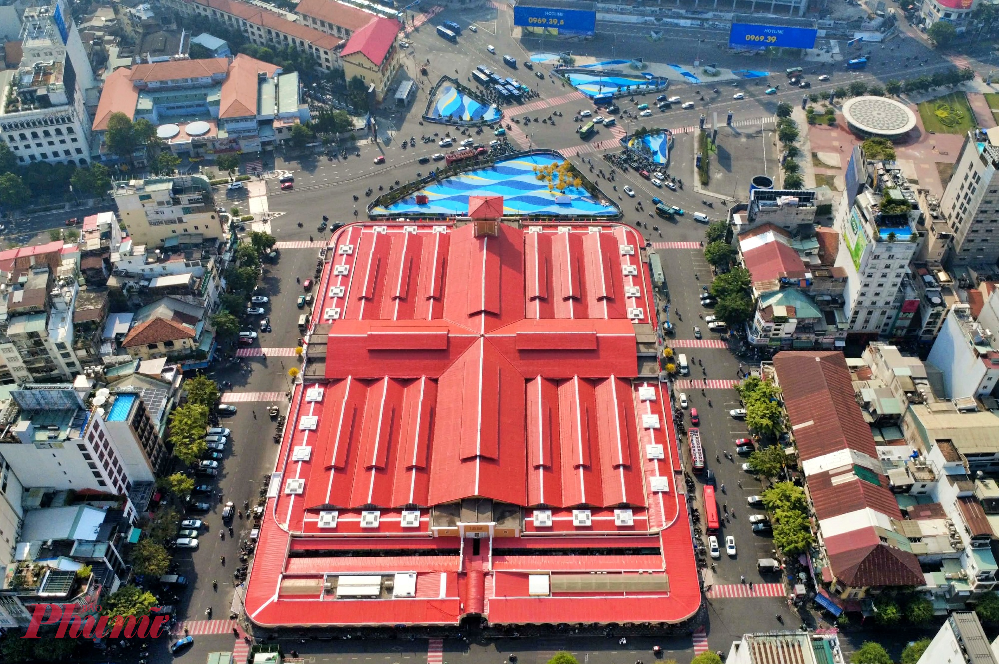 Toàn cảnh chợ Bến Thành sau khi chỉnh trang