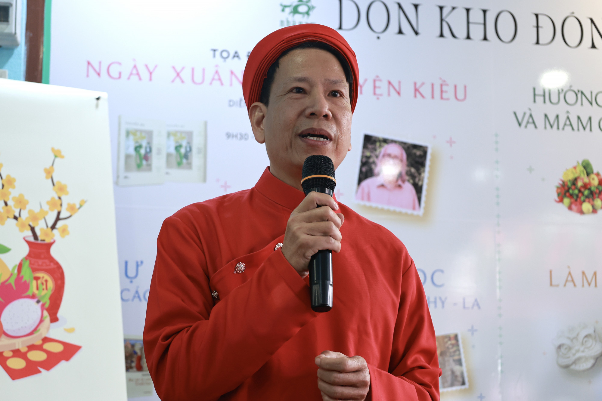 Diễn giả buổi workshop - Nhà nghiên cứu văn hoá dân gian Quách Trọng Trà