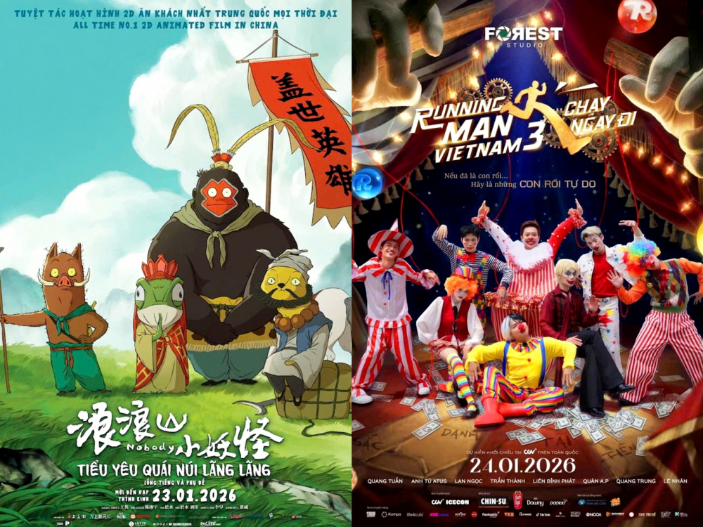 Phim hoạt hình Tiểu yêu quái núi Lãng Lãng và tập cuối Runnning man Vietnam mùa 3: Con rối tự do đang chia nhau vị trí nhất, nhì phòng vé  - Ảnh do nhà phát hành cung cấp