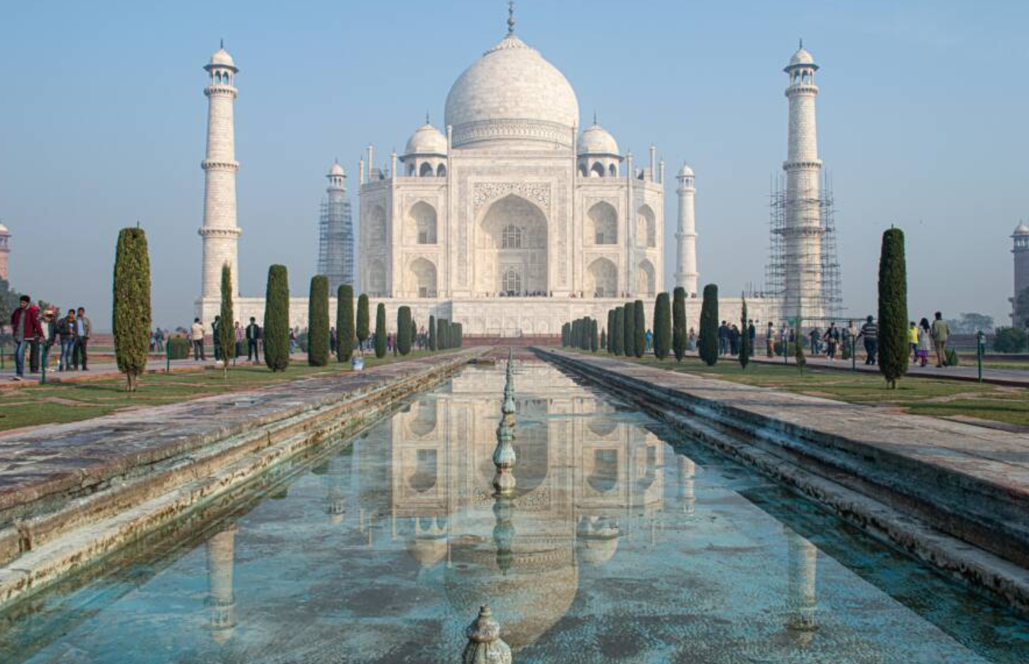 Taj Mahal trở thành một biểu tượng của đất nước Ấn Độ. Ảnh: Wikimedia Commons