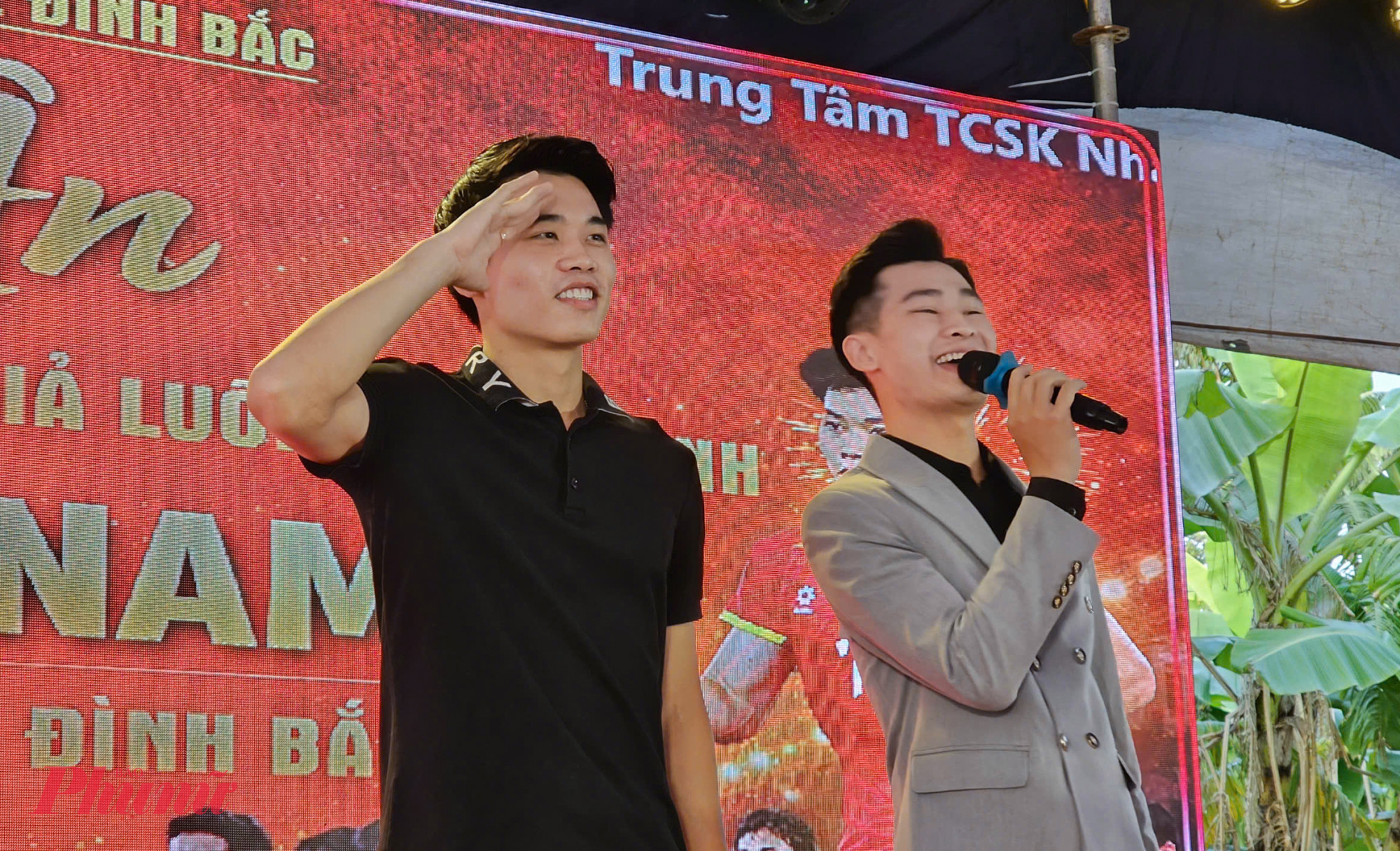 Từ cậu bé nhỏ nhắn, nay Đình Bắc đã sở hữu ngoại hình lý tưởng của một tiền đạo 