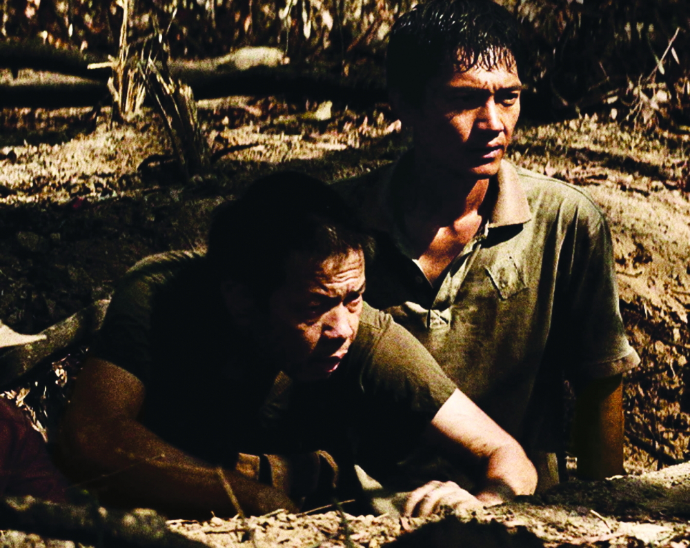 Địa đạo: Mặt trời trong bóng tối là bộ phim đề tài chiến tranh cách mạng đầu tiên có doanh thu vượt mốc trăm tỉ đồng - Ảnh do đoàn phim cung cấp