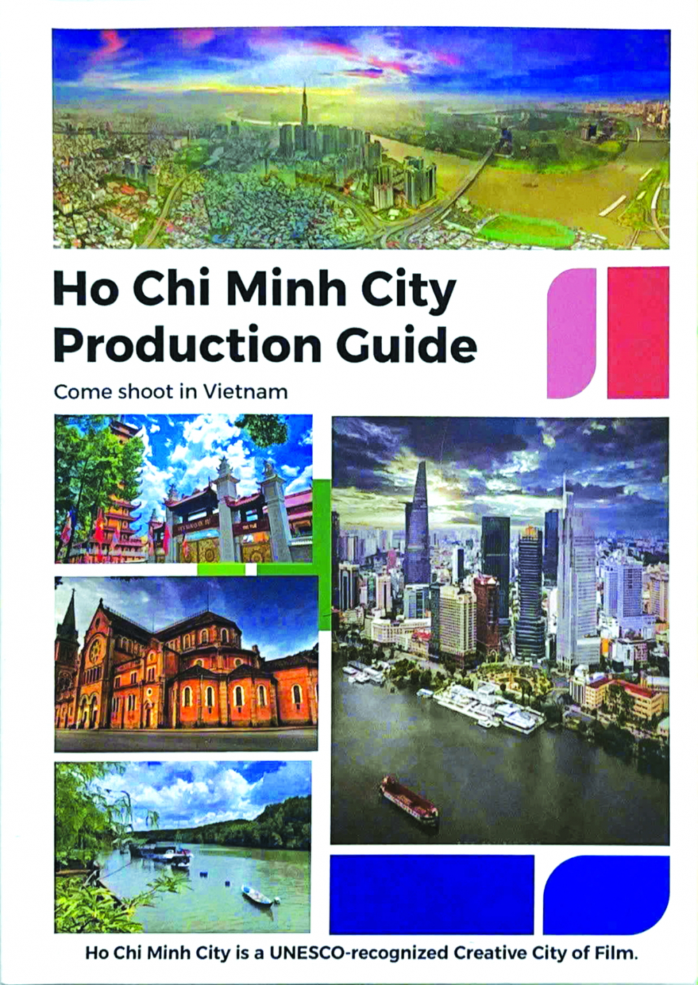 Cẩm nang TPHCM - Điểm đến sản xuất phim  là cách tiếp cận mới của TPHCM trong việc mời gọi quốc tế hợp tác sản xuất phim - Ảnh do Sở Văn hóa  và Thể thao TPHCM cung cấp