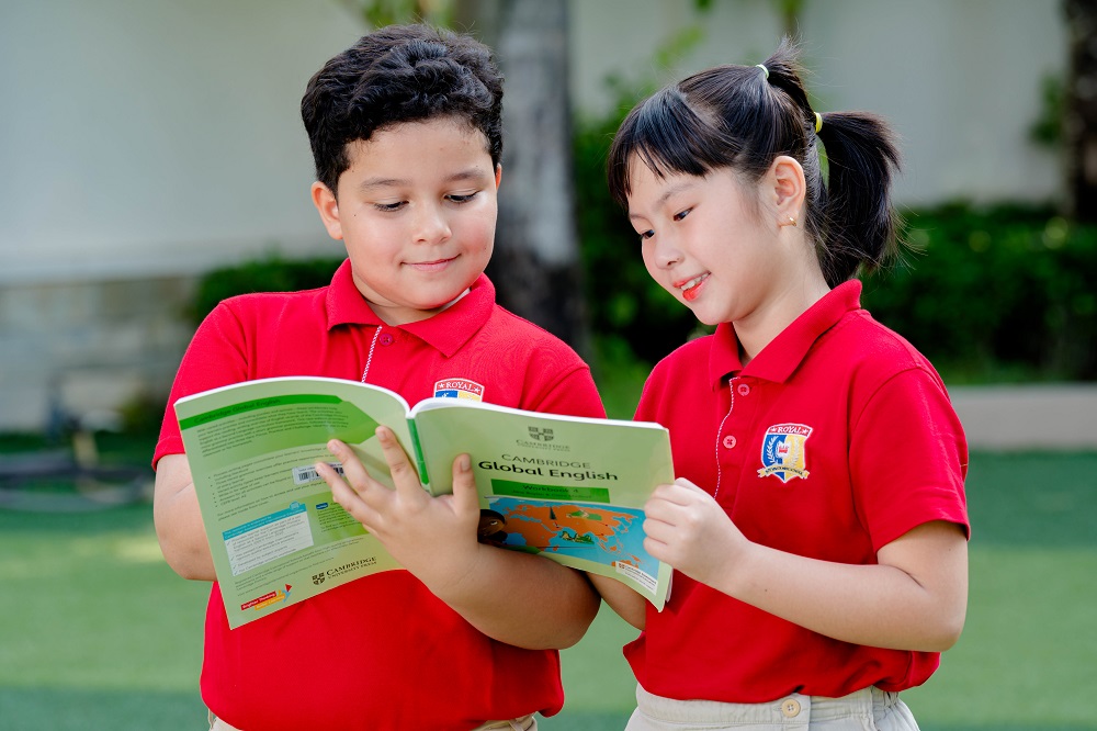 Môi trường học tập sôi nổi là bí quyết giúp học sinh Royal School định vị bản thân - Ảnh: Royal School