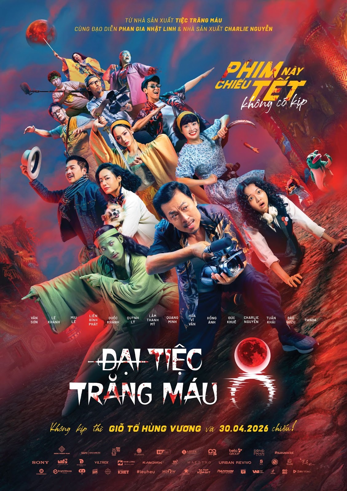 Poster mới của phim Đại tiệc trăng máu 8