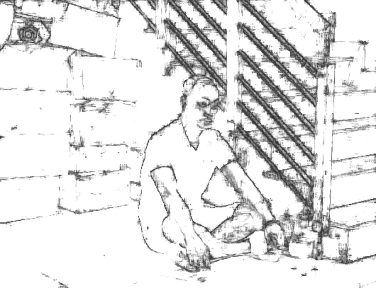 Đối tượng Nguyễn Duy Anh Vũ vừa bị bắt sau một thời gian trốn truy nã - ảnh: CACC