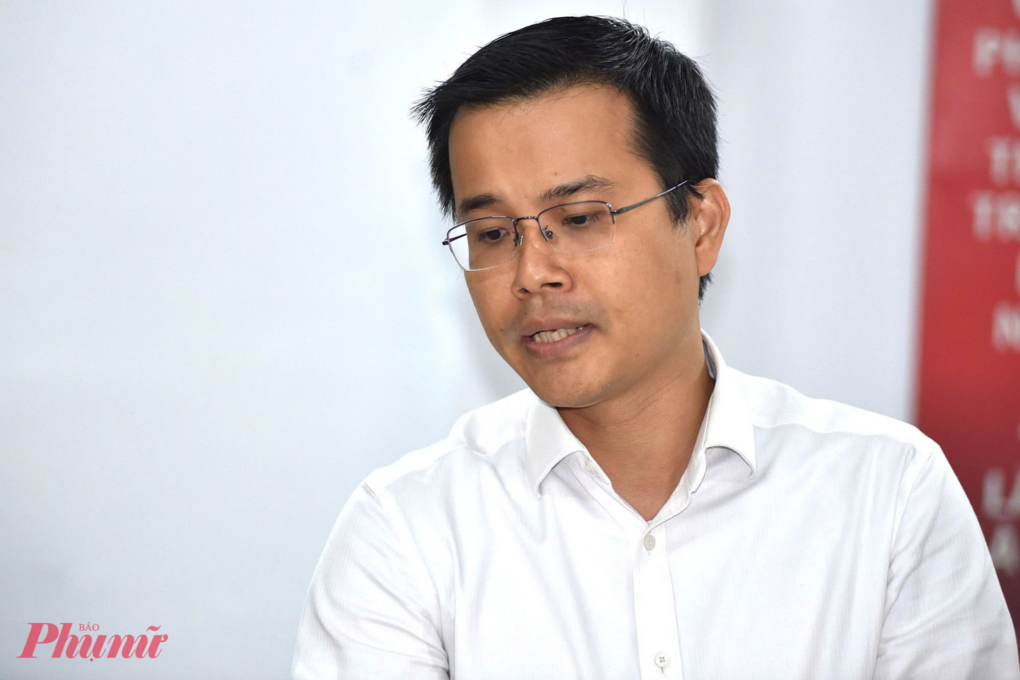 Ông Lê Hoàng Khởi - Phó tổng Giám đốc Công ty Khang Điền phát biểu tại cuộc họp - Ảnh: Thanh Tâm