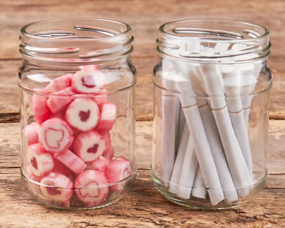 thực phẩm siêu chế biến như nước ngọt, bánh kẹo hay đồ ăn đóng gói có nhiều điểm tương đồng với thuốc lá vì được thiết kế để kích thích thèm ăn và khó kiểm soát mức tiêu thụ - Ảnh minh hoạ: 