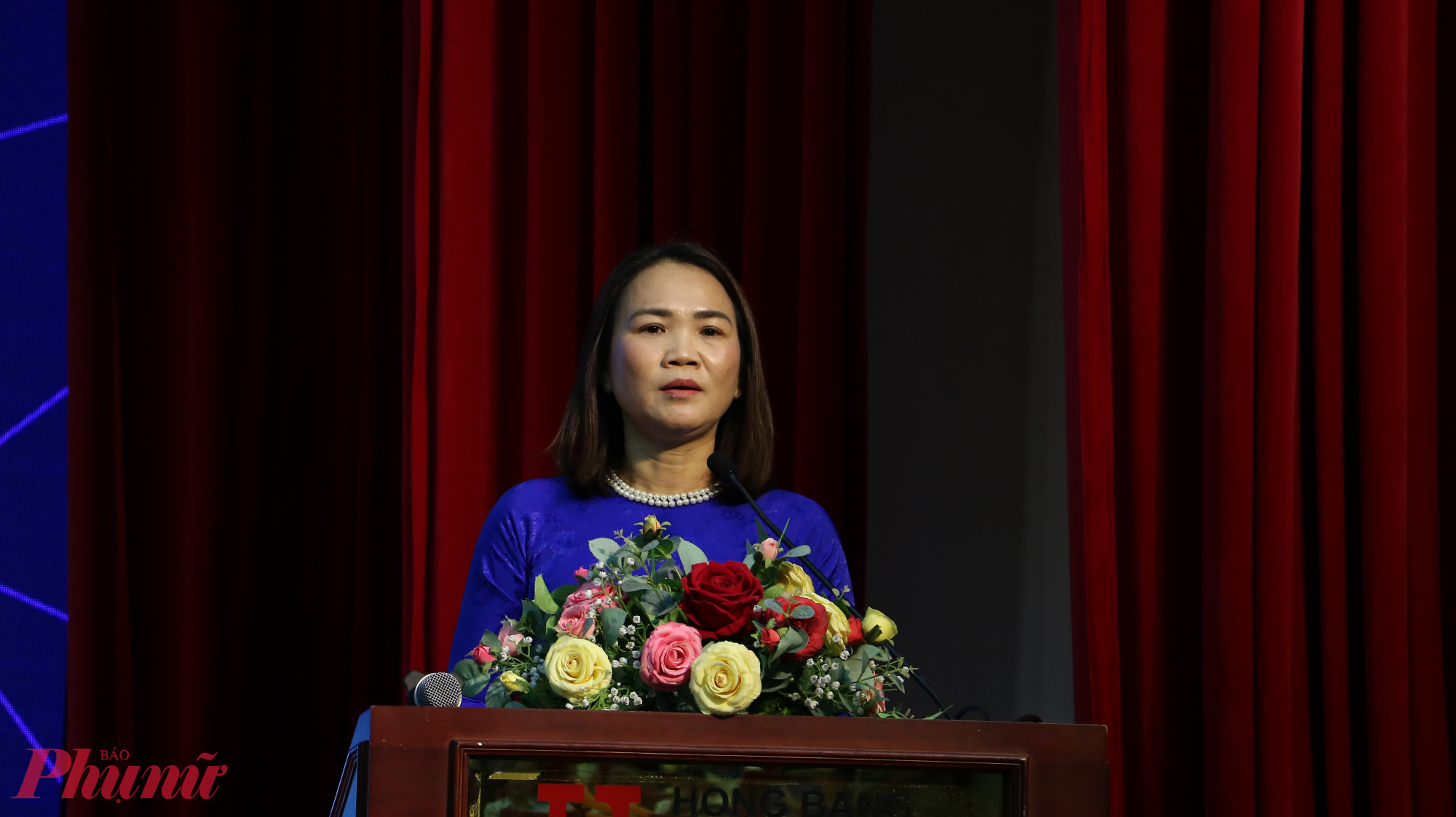 Bà Huỳnh Lê Như Trang phát biểu tại chương trình - Ảnh: Trang Thư