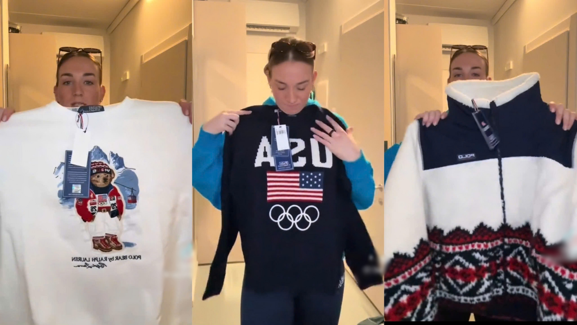 Trang phục từ nhà mốt Ralph Lauren thiết kế cho đội tuyển Mỹ