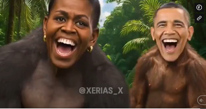 Hình ảnh của vợ chồng cựu tổng thống tổng thống Obama 