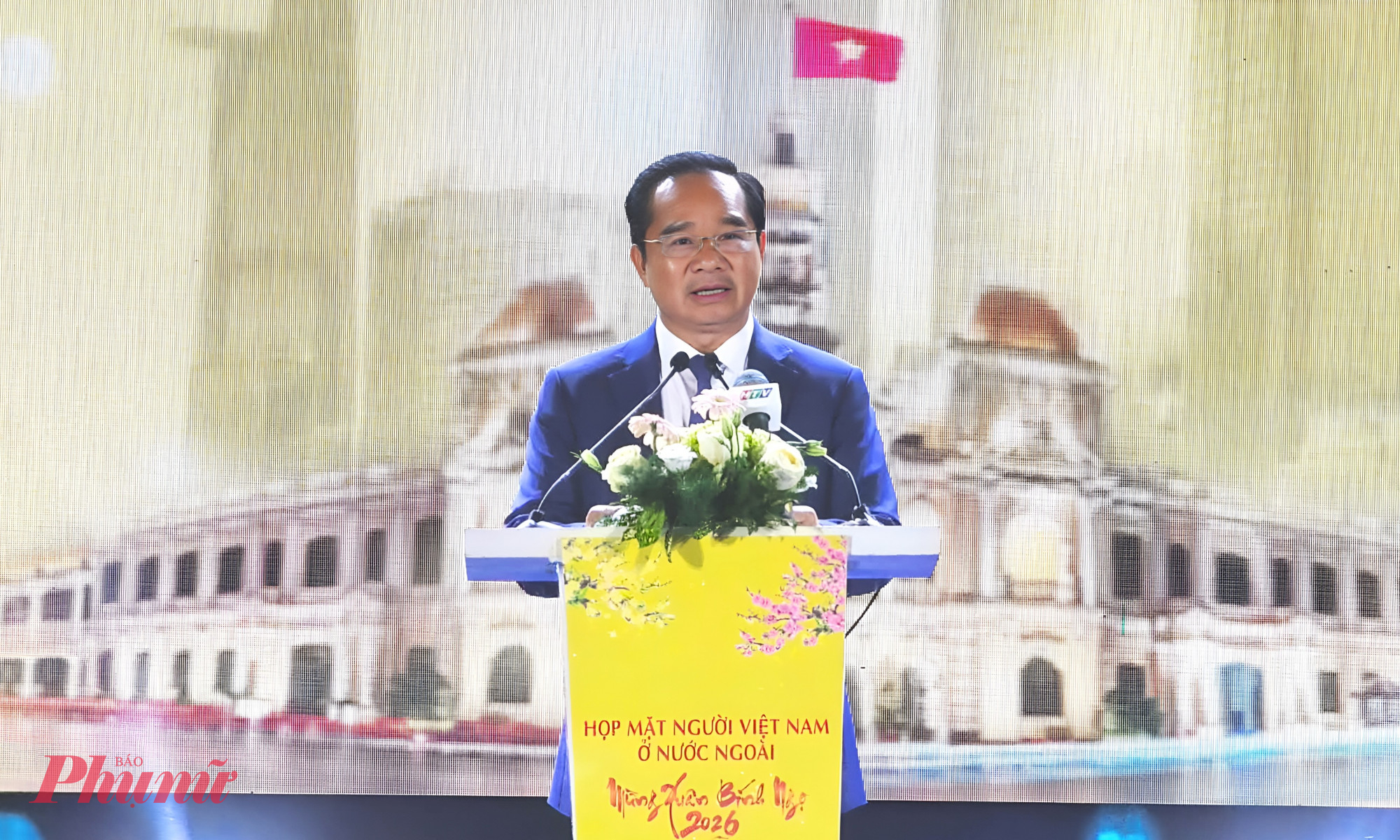 , Chủ tịch UBND TPHCM Nguyễn Văn Được phát biểu tại sự kiện
