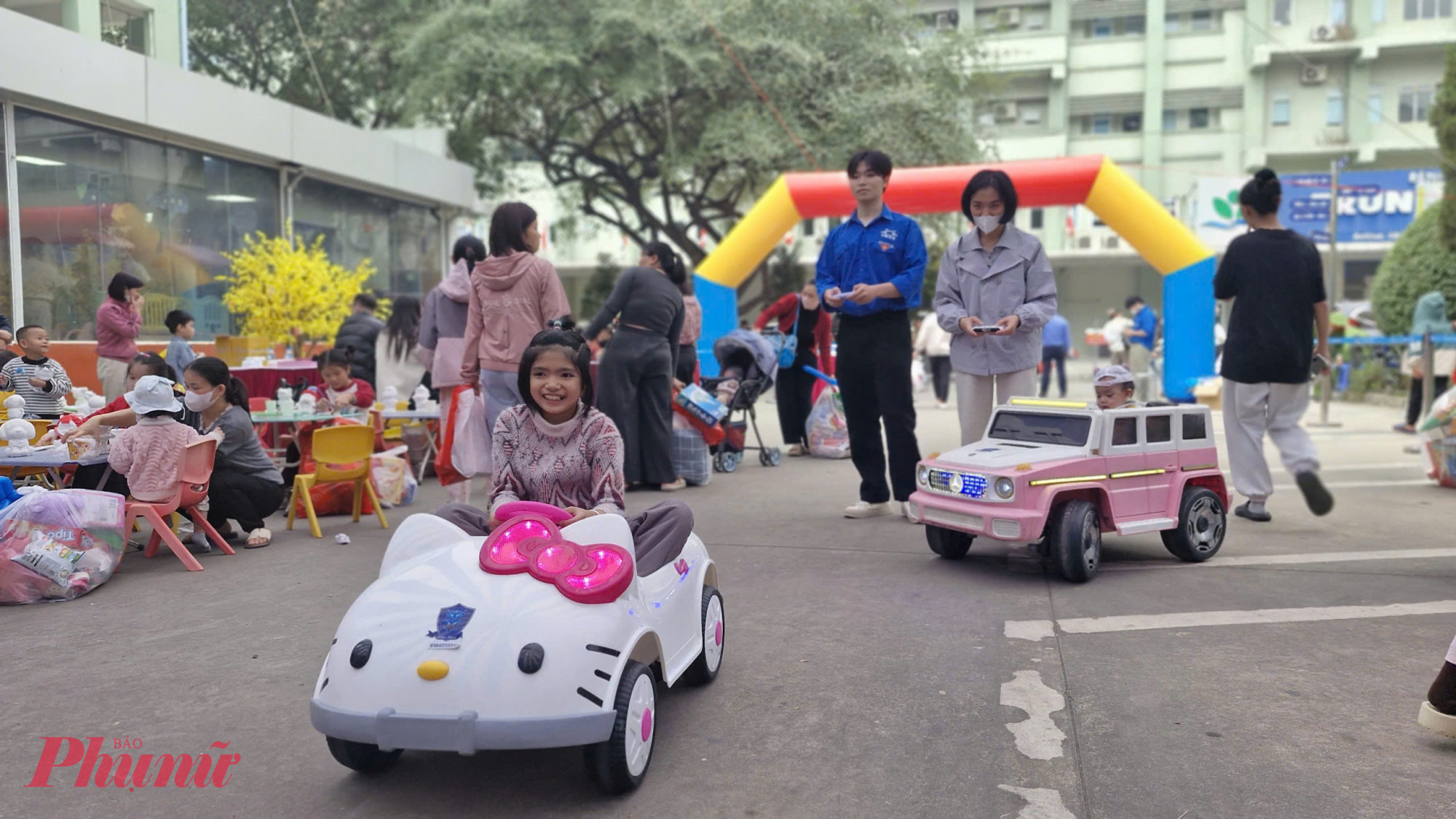 Nụ cười hồn nhiên trong