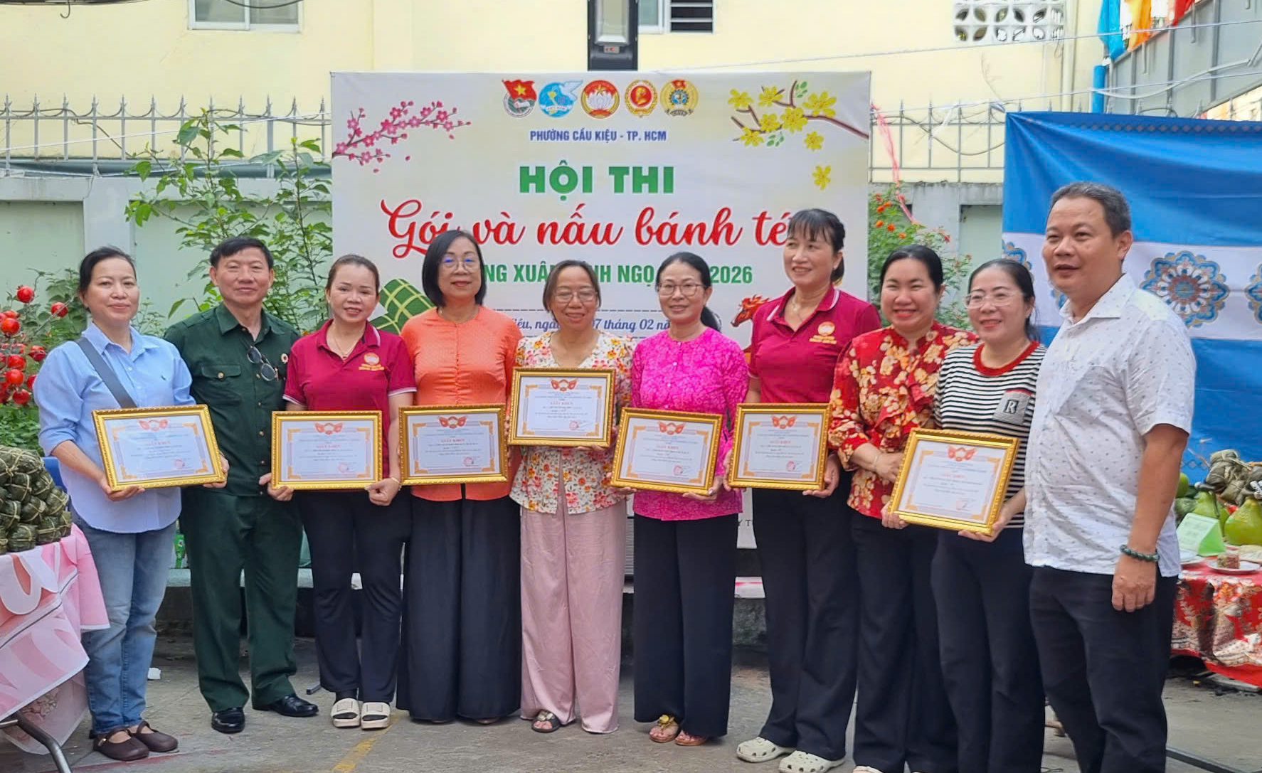 Ban tổ chức trao giải hội thi 