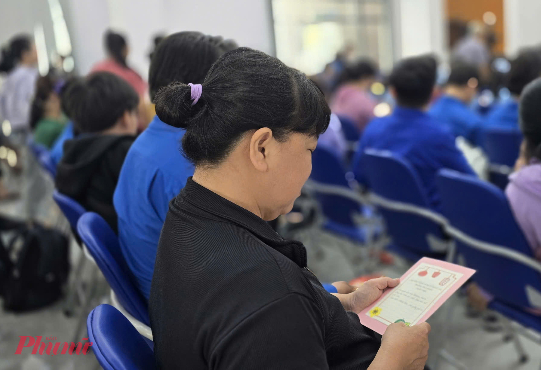 Chị Phạm Thị Mỹ Phượng – người dân phường Phú Nhuận - 