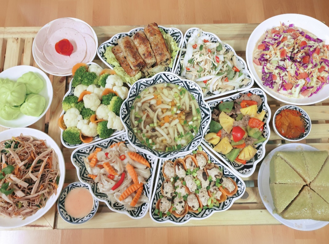 Màu sắc hài hòa, bày trí bắt mắt - Ảnh: T.A