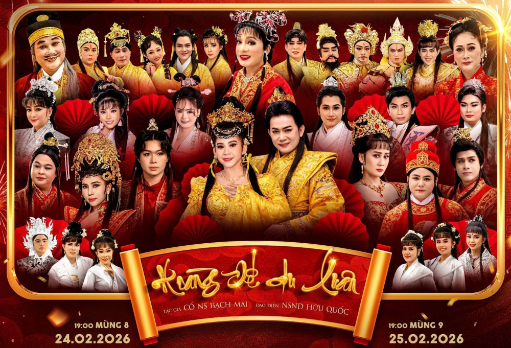 Vở cải lương tuồng cổ Hoàng đế du xuân