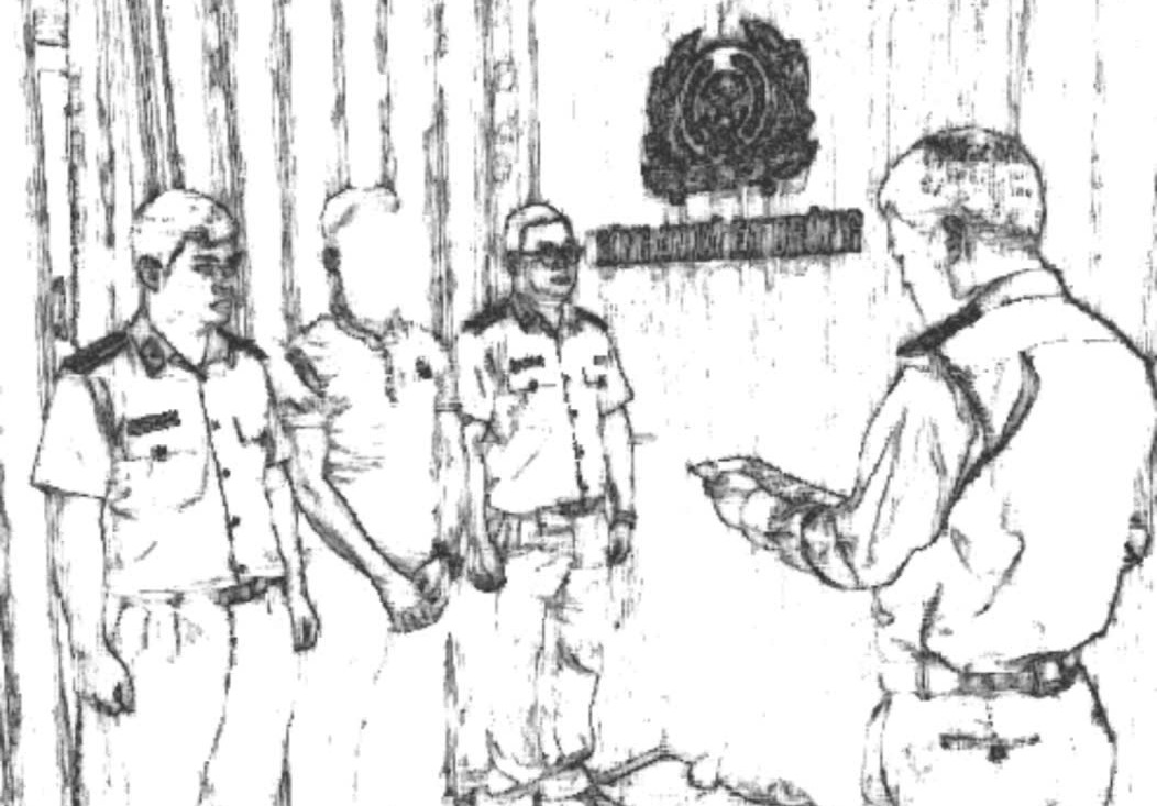 Đối tượng L.V.L. vừa bị khởi tố để phục vụ điều tra - ảnh: CACC