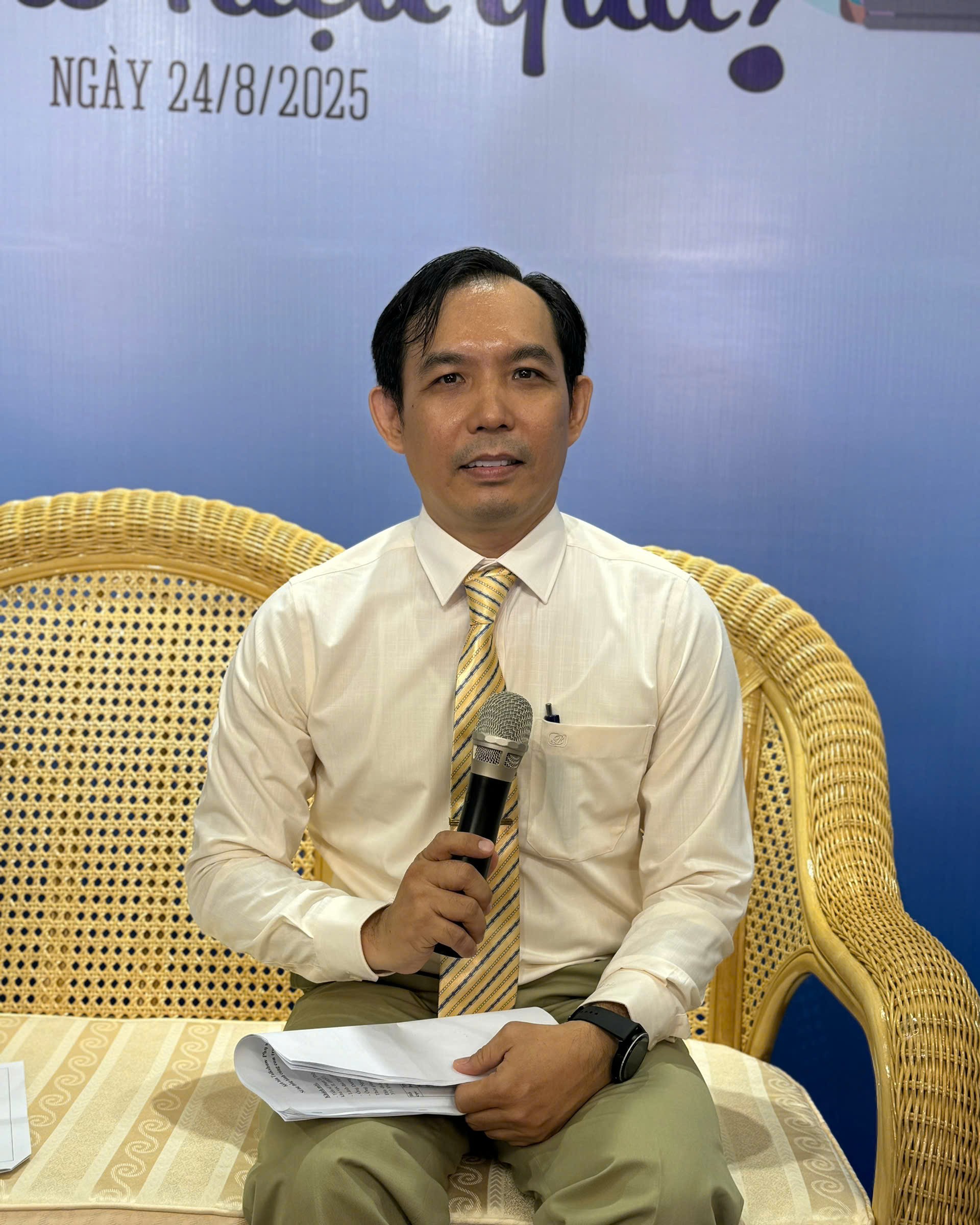 Ông Dương Hữu Đức - Ảnh: Trang Thư